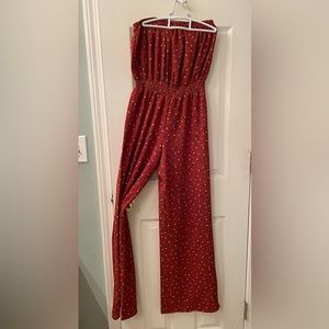 Forever 21 Strapless Jumpsuit
